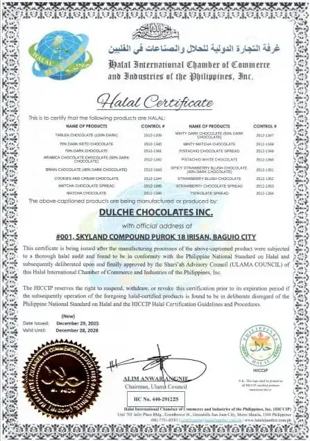 Halal certificate